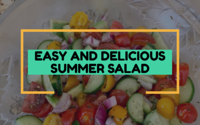 EASY AND DELICIOUS SUMMER SALAD THAT YOU DON’T WANT TO MISS.