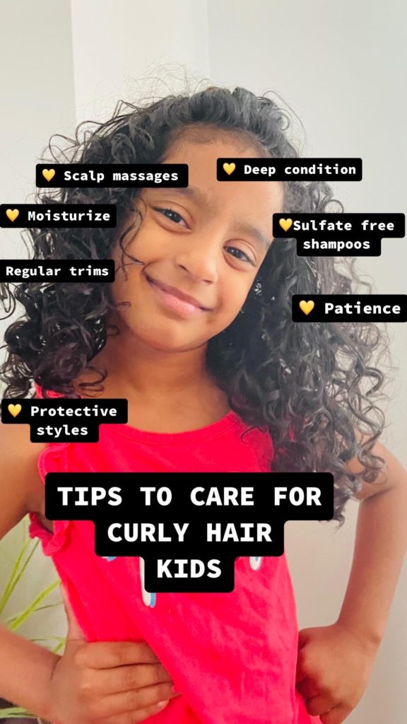 Tips for Caring for Curly-Haired Kids: From Scalp Massages to Patience