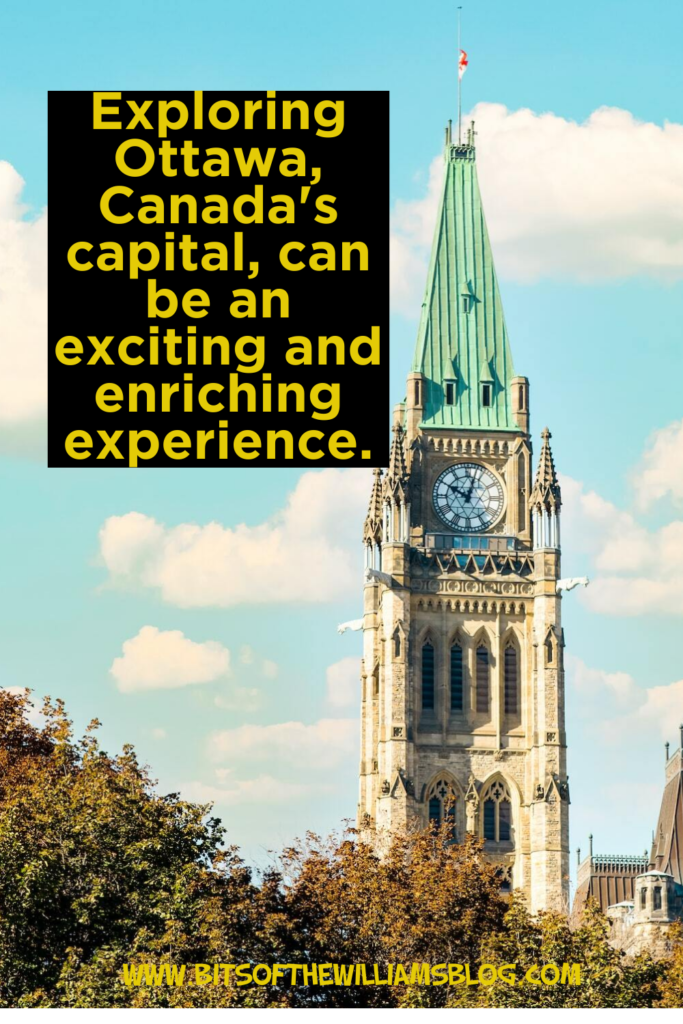 Exploring Ottawa, Canada's capital, can be an exciting and enriching experience. 